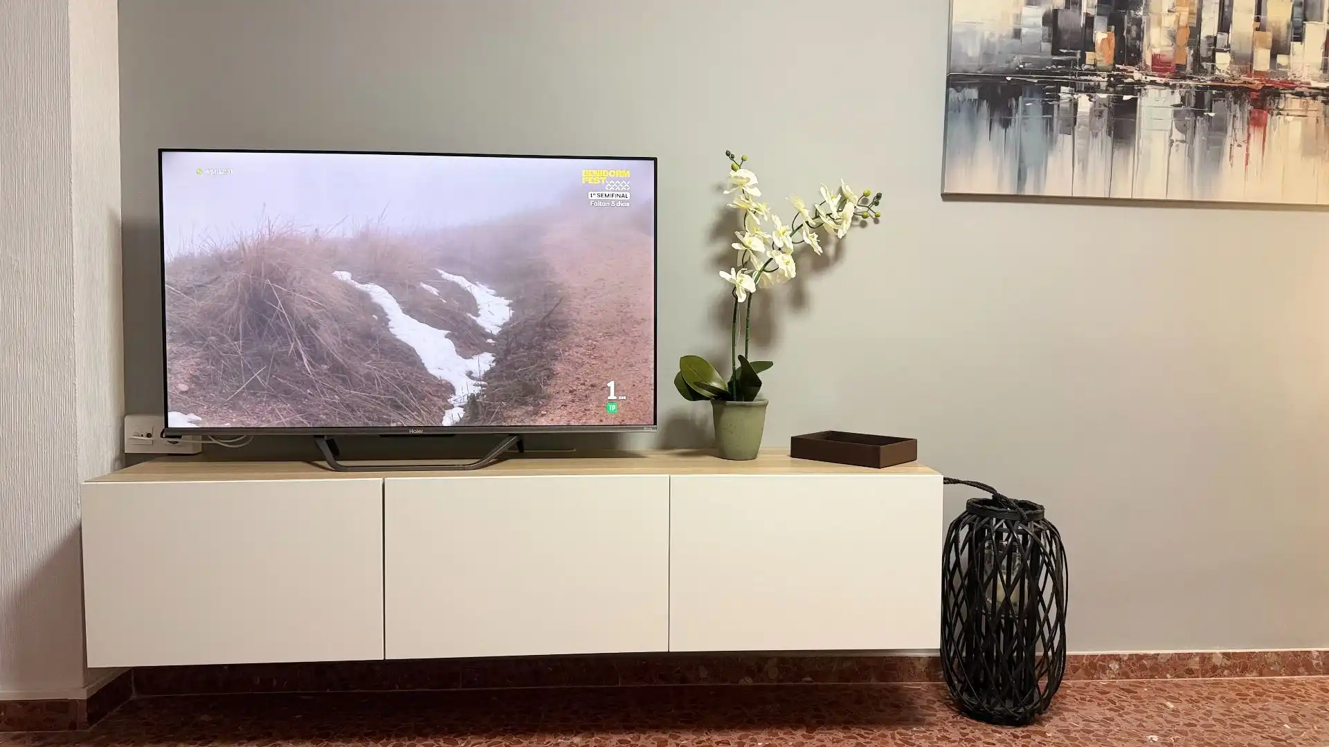 Living room of Flat for rent in Adra  with Air Conditioner, Heating and Furnished