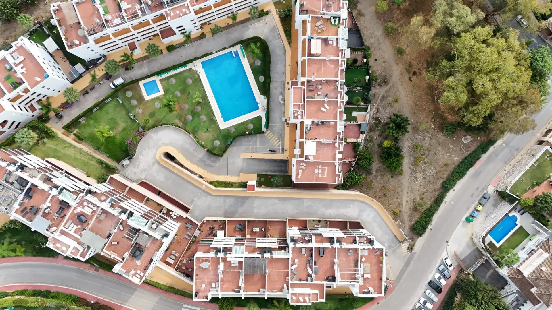 Exterior view of Flat for sale in Las Lagunas