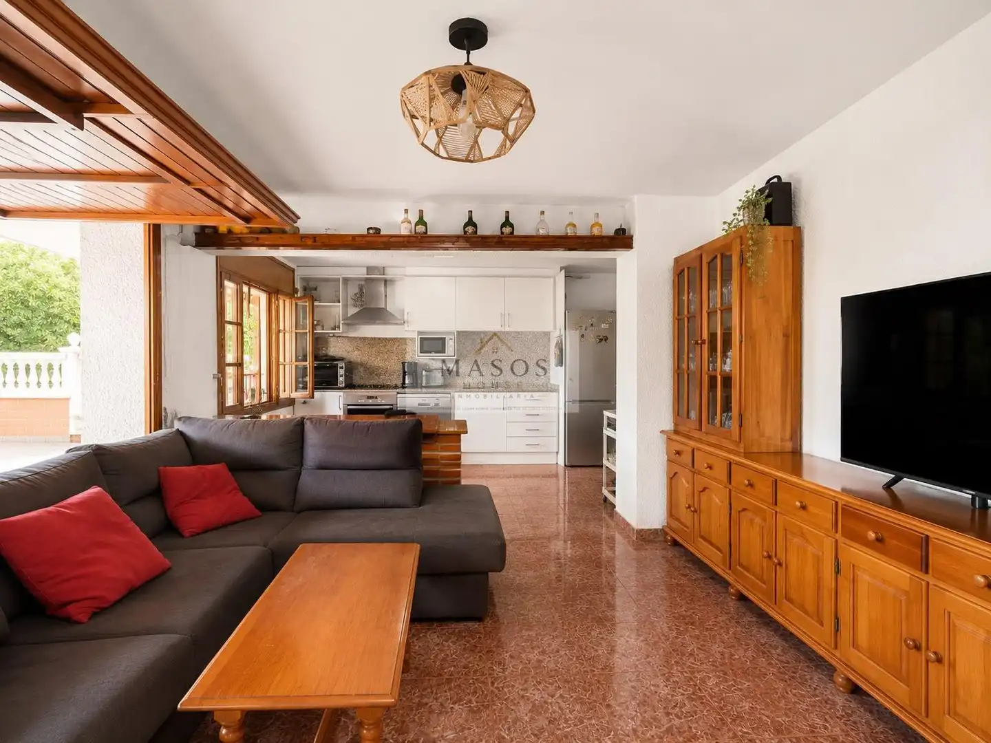 Living room of Houses for sale in Cunit  with Heating and Terrace