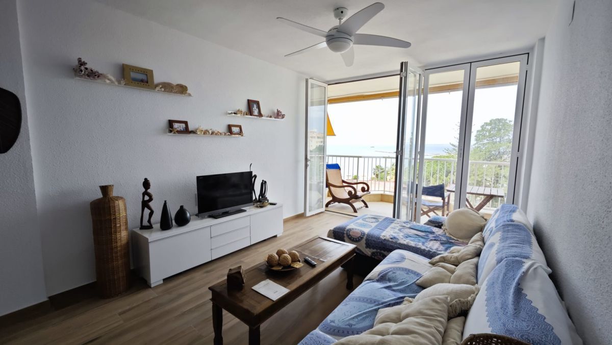 Living room of Flat to rent in Santa Pola  with Air Conditioner, Heating and Terrace