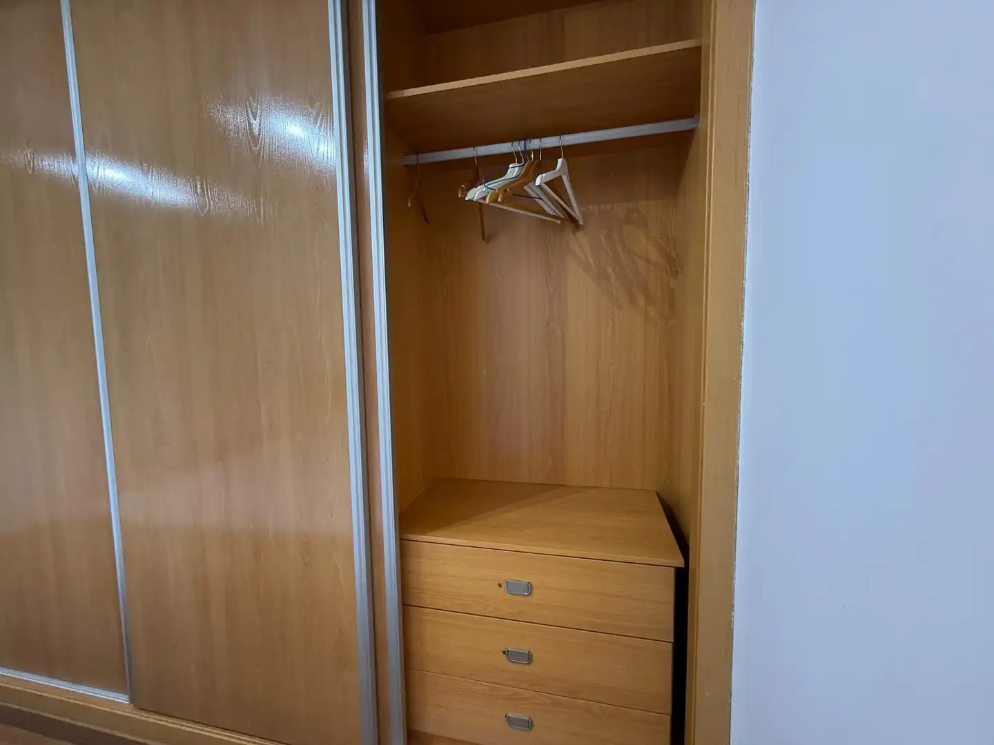 Schlafzimmer von Wohnung zur Miete in Murcia mit Klimaanlage, Heizung und Terrasse