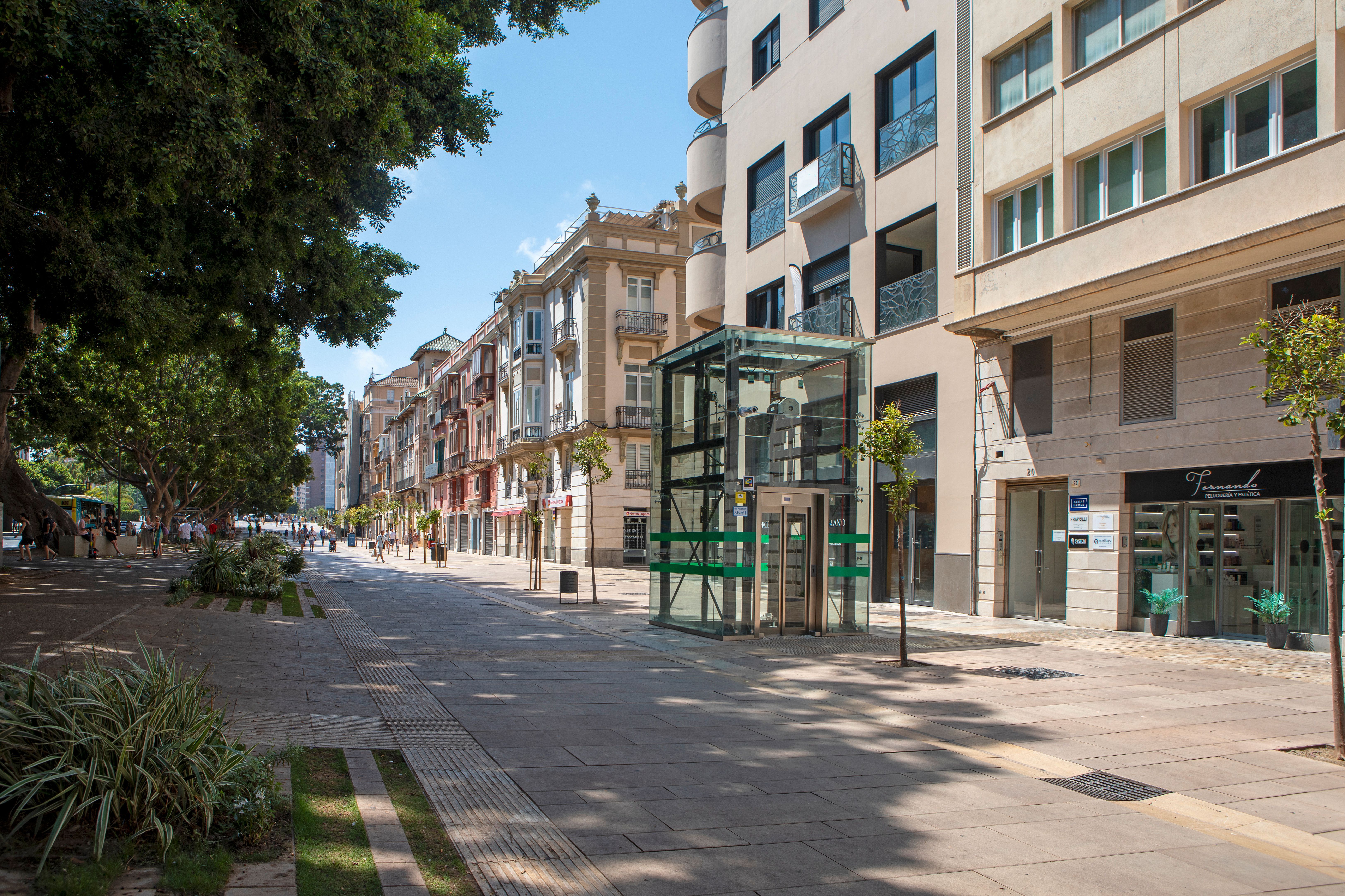Vista exterior de Pis en venda en Málaga Capital amb Aire condicionat, Calefacció i Traster