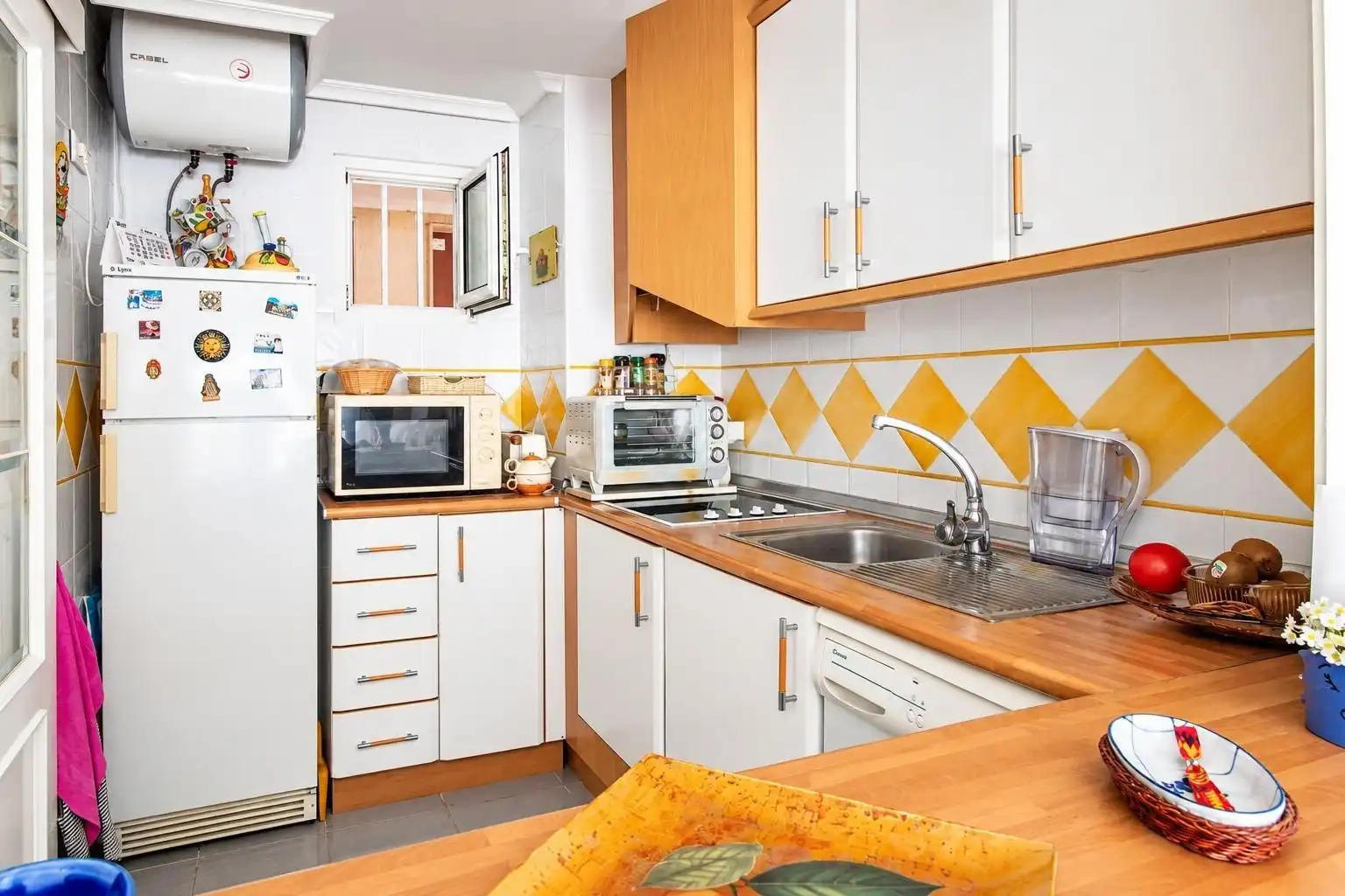 Cocina de Apartamento en venta en Orihuela con Jardín privado, Terraza y Trastero