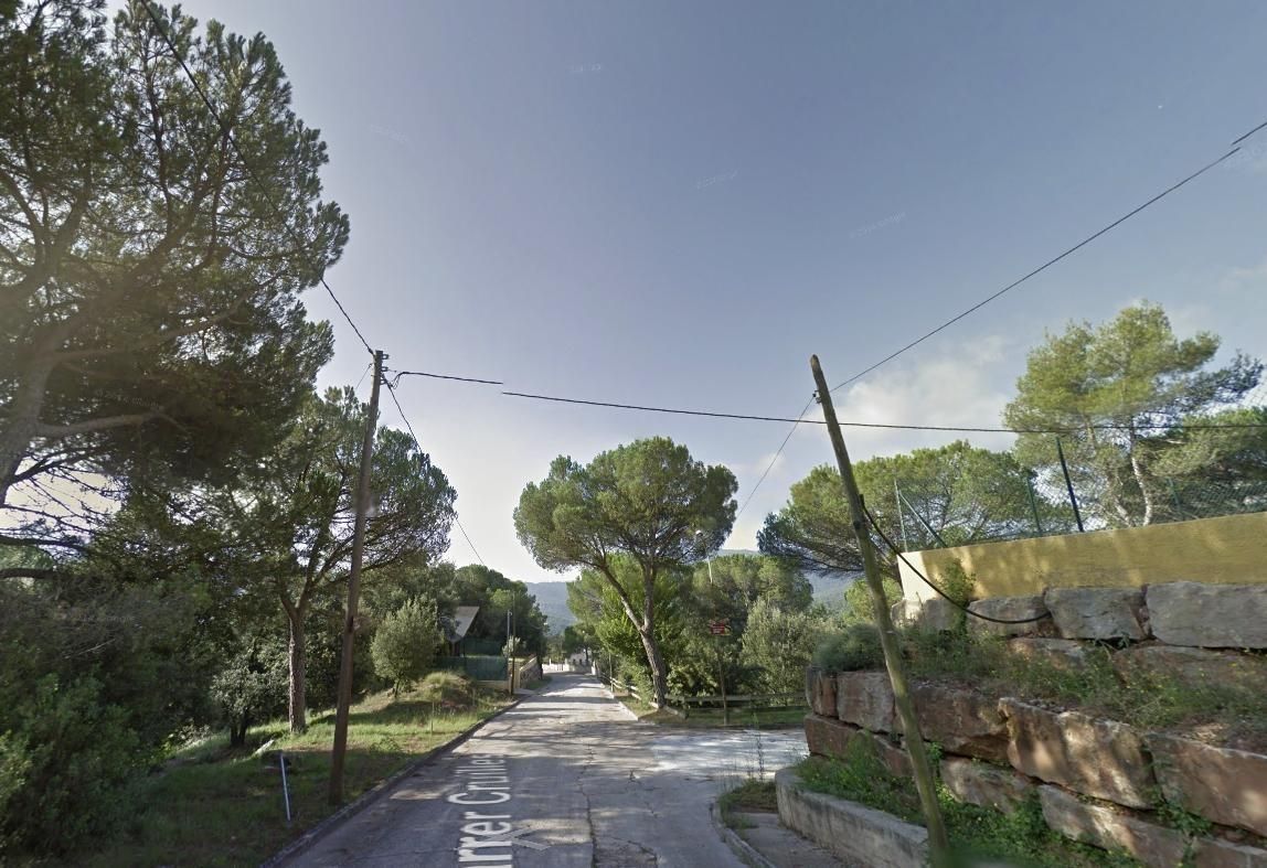 Exterior view of House or chalet for sale in Aiguafreda  with Private garden