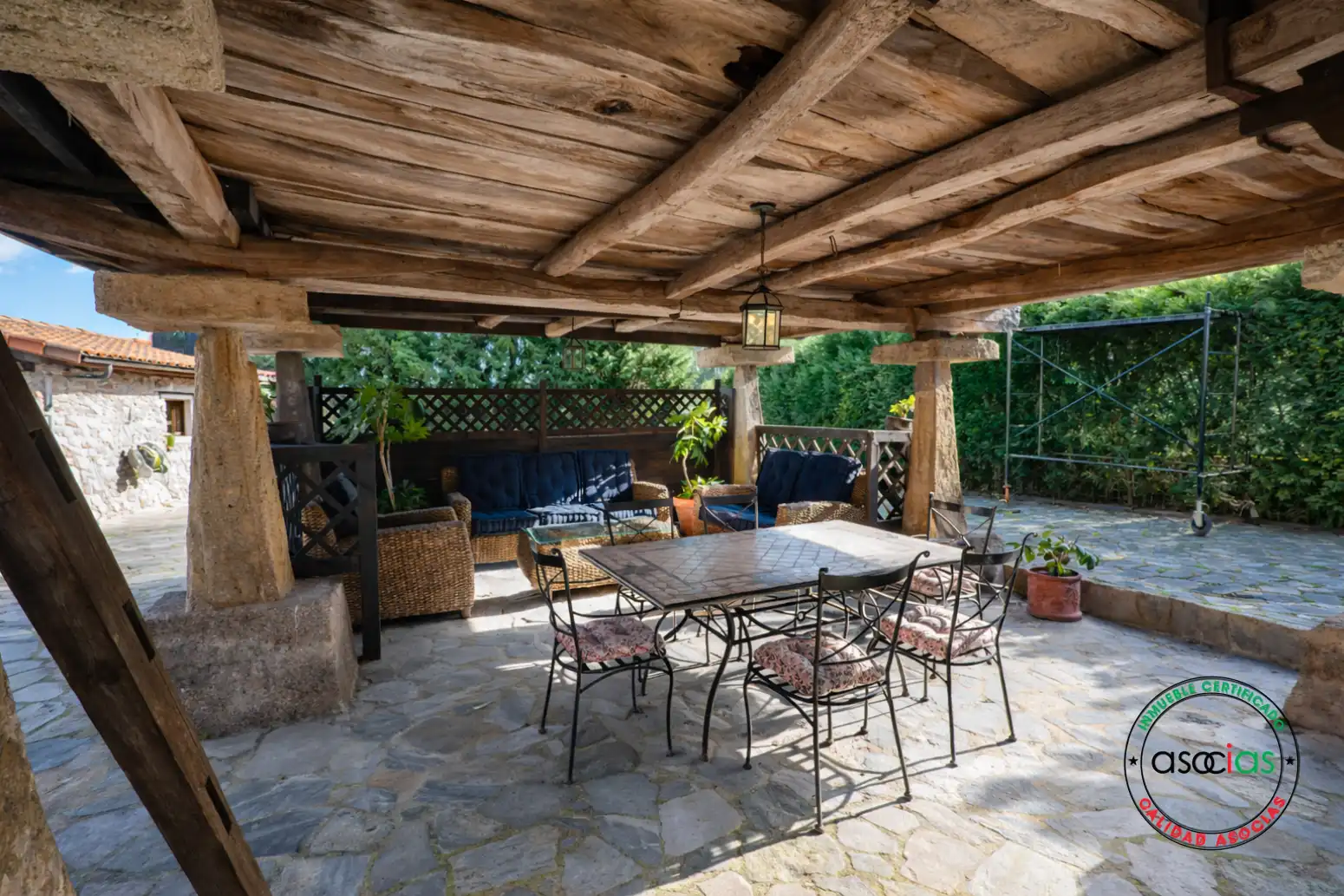 Terrassa de Casa o xalet en venda en Carreño amb Calefacció, Jardí privat i Traster