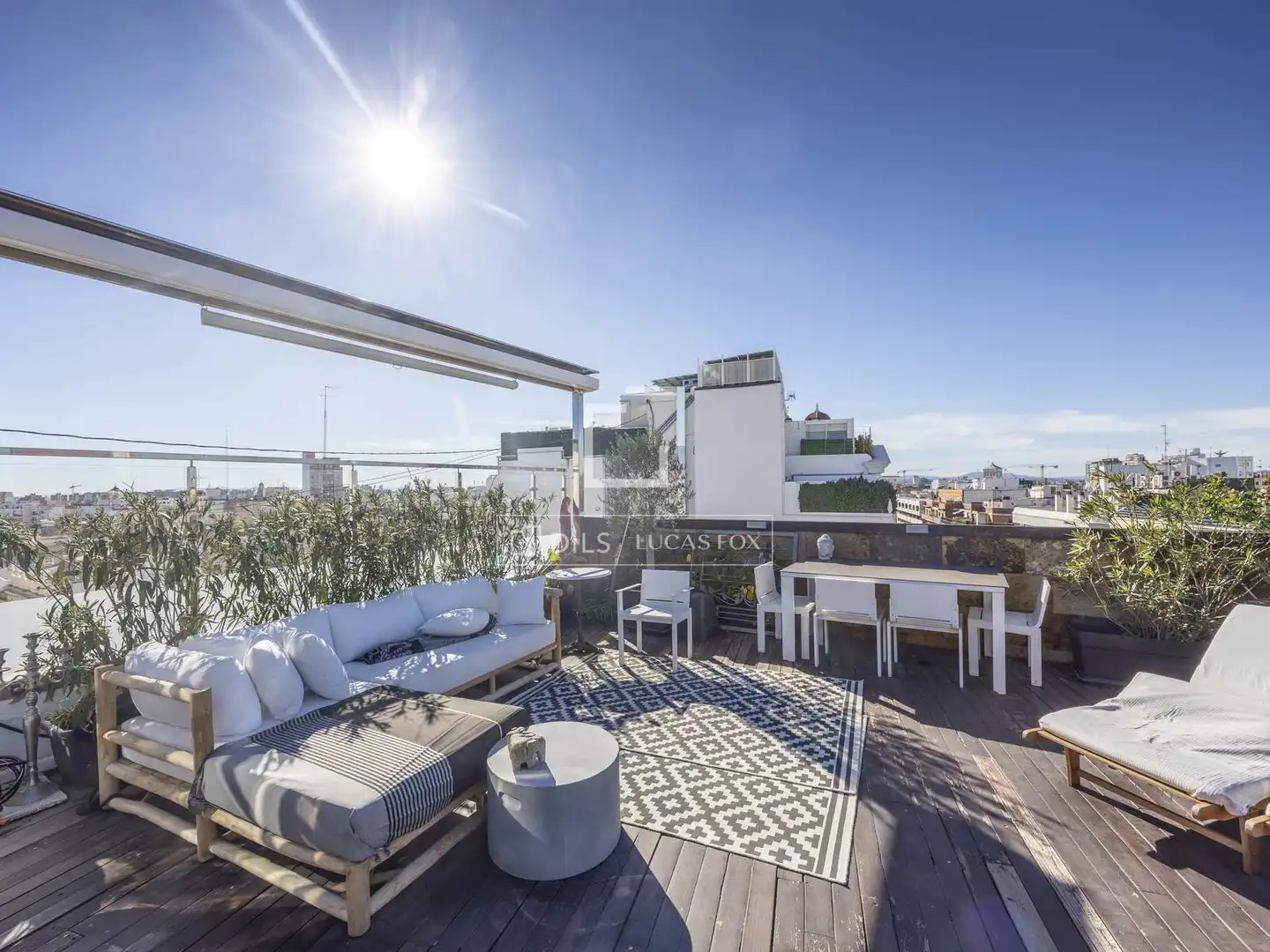 Terrasse von Dachboden zum Verkauf in Valencia del Ventoso mit Klimaanlage, Terrasse und Balkon