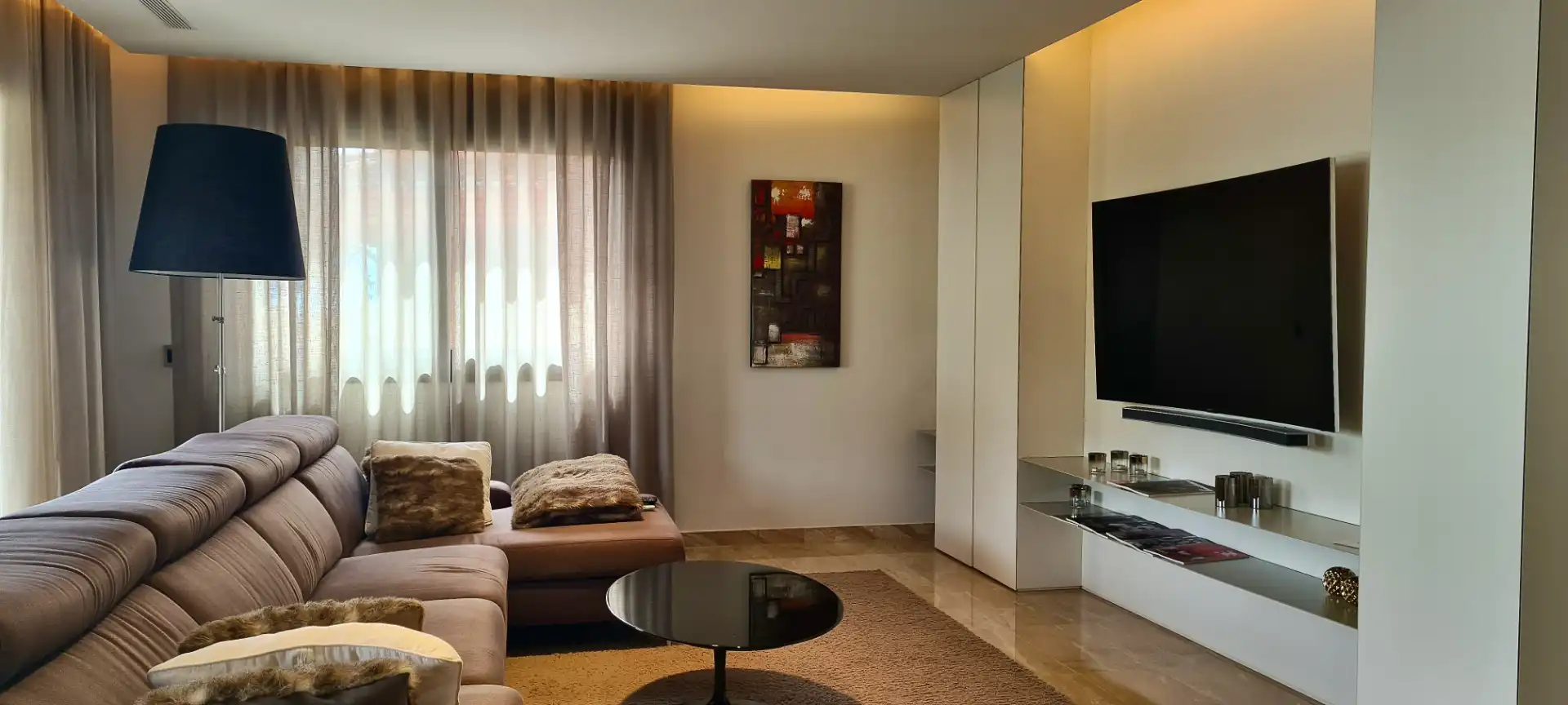 Sala d'estar de Casa o xalet de lloguer en Tarragona amb Aire condicionat, Calefacció i Jardí privat
