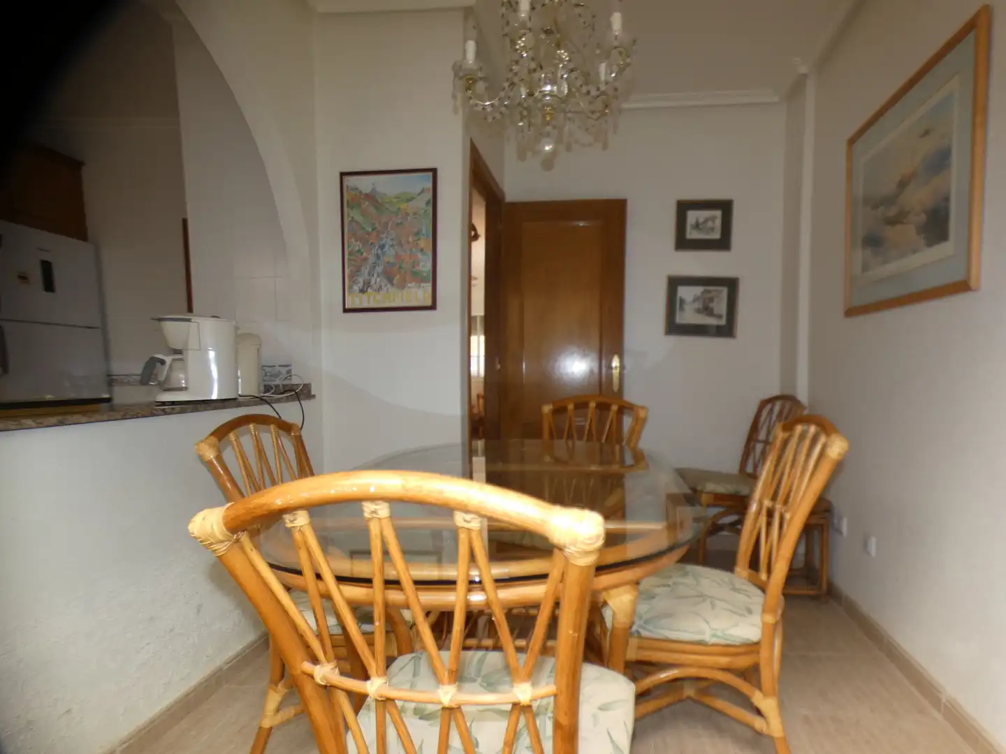 Comedor de Casa adosada en venta en San Pedro del Pinatar con Aire acondicionado, Jardín privado y Amueblado