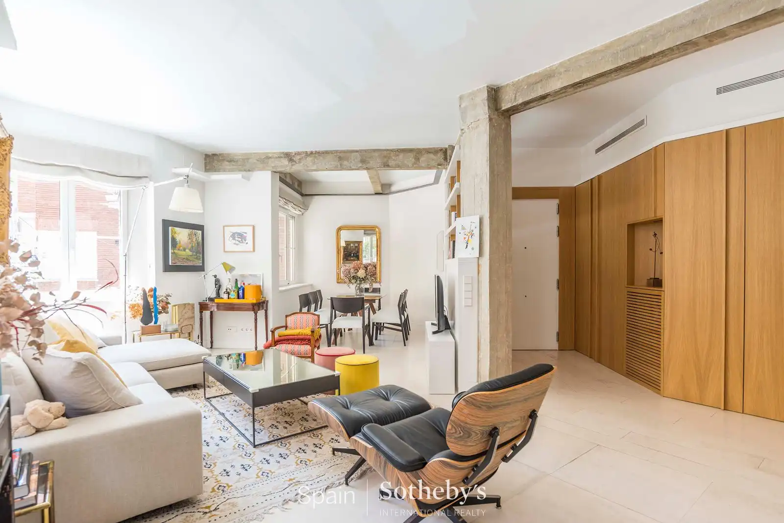 Wohnzimmer von Wohnungen zum Verkauf in Madrid mit Klimaanlage, Heizung und Abstellraum