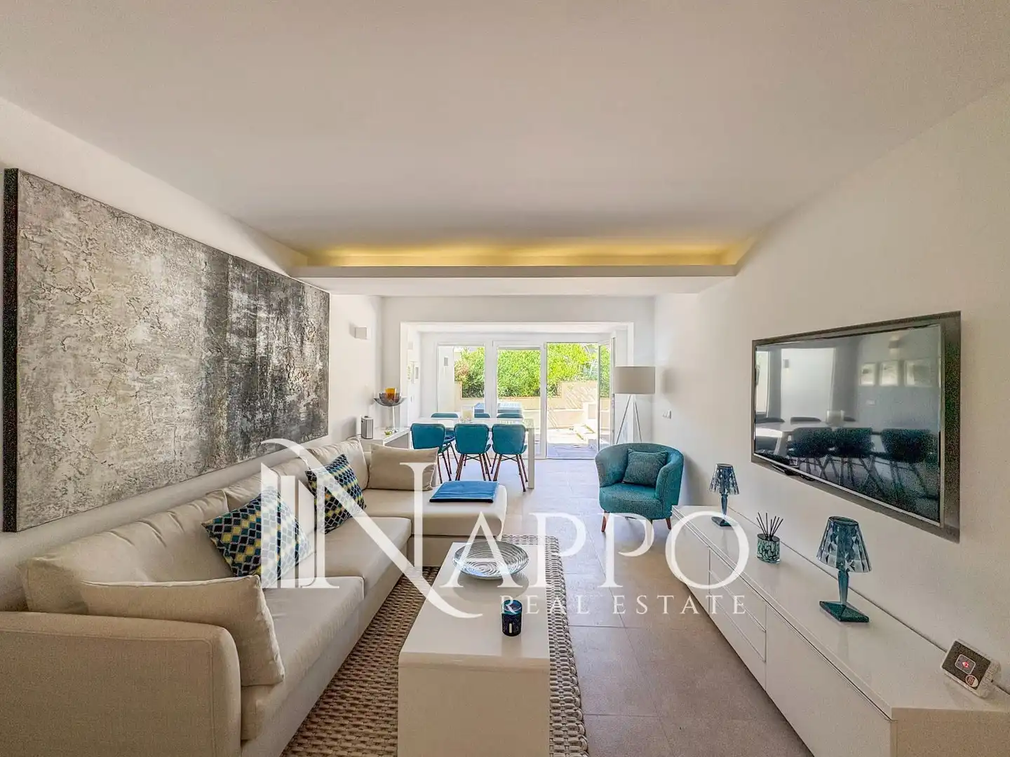 Sala de estar de Piso en venta en Andratx con Aire acondicionado, Calefacción y Terraza