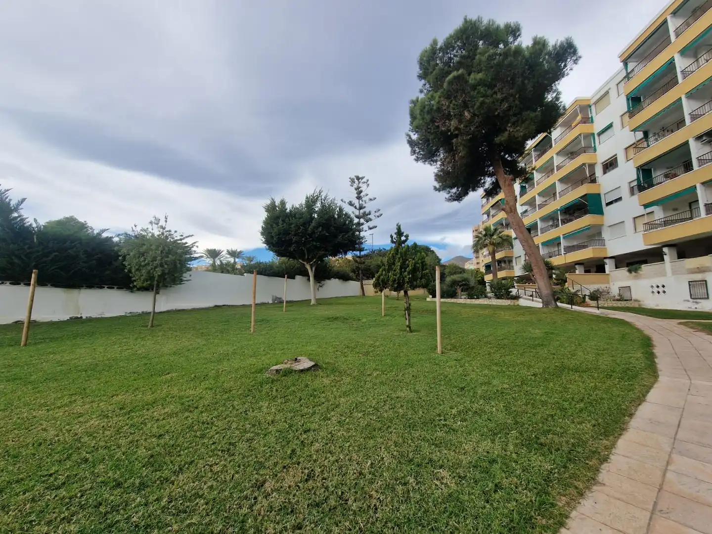 Garden of Flat for sale in Roquetas de Mar  with Terrace and Community pool