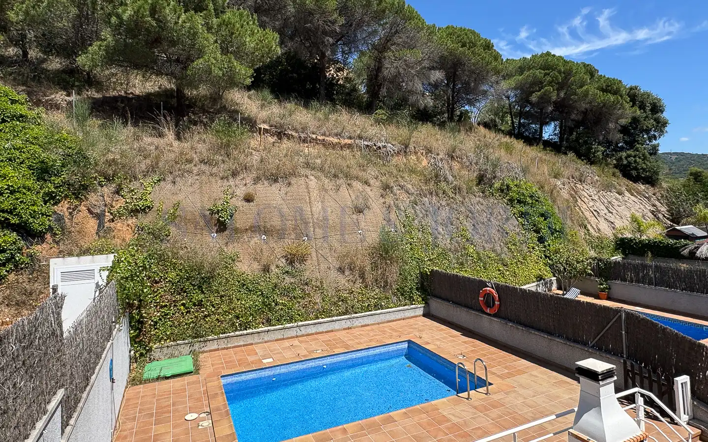 Piscina de Casa adosada en venda en Argentona amb Calefacció, Jardí privat i Terrassa