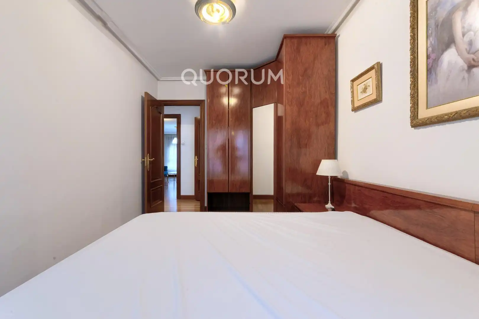Schlafzimmer von Wohnung zum Verkauf in Basauri  mit Heizung, Möbliert und Balkon