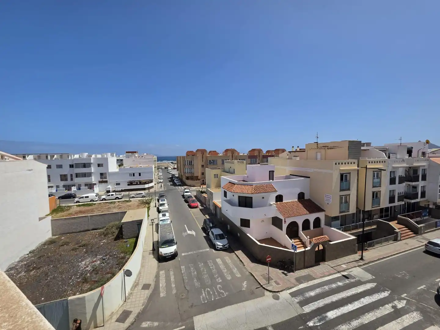 Exterior view of Flat for sale in La Oliva