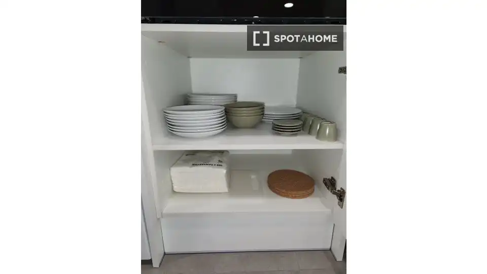 Cuina de Apartament per a compartir en Xirivella amb Aire condicionat i Terrassa