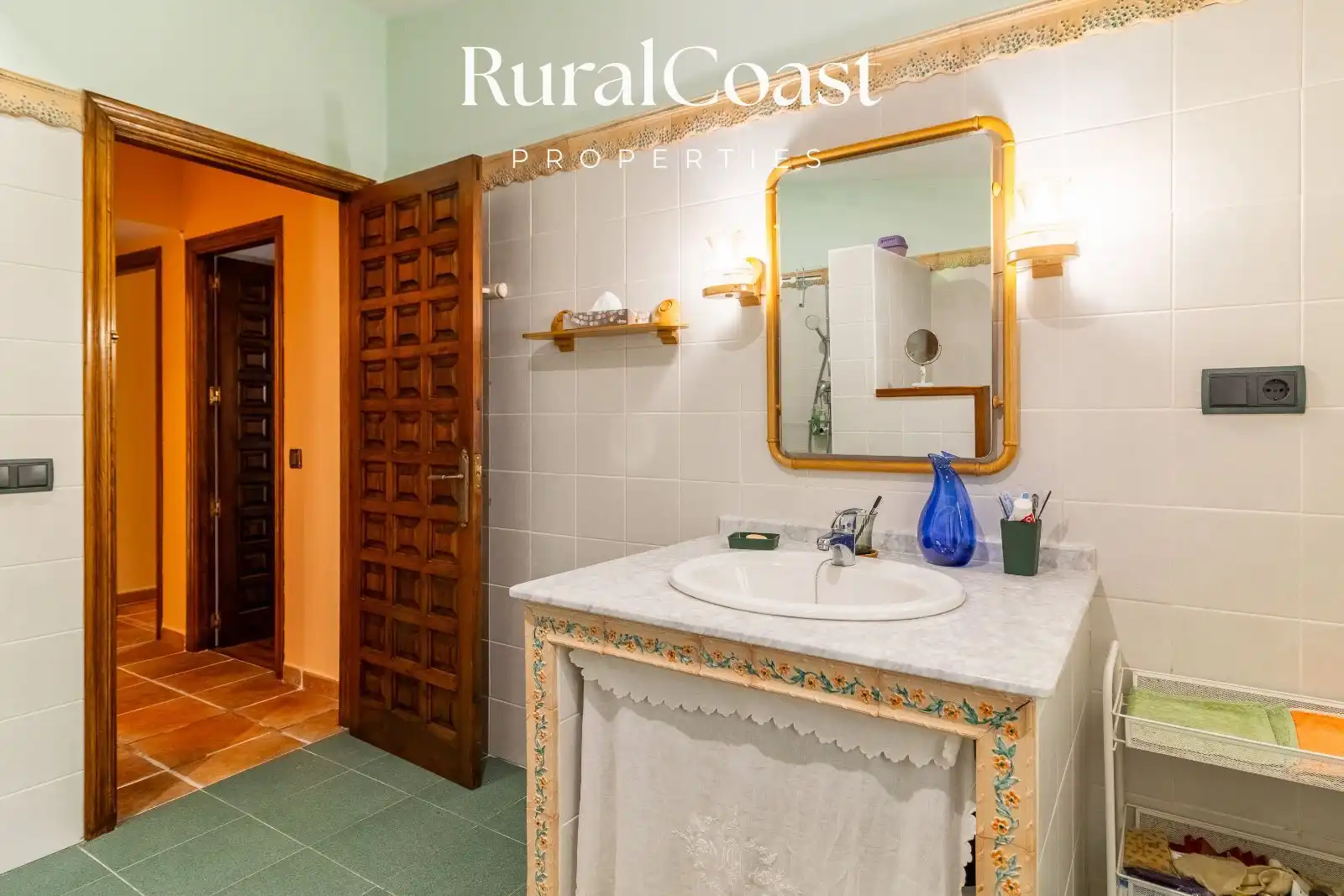 Baño de Casa o chalet en venta en Tibi con Aire acondicionado, Calefacción y Jardín privado