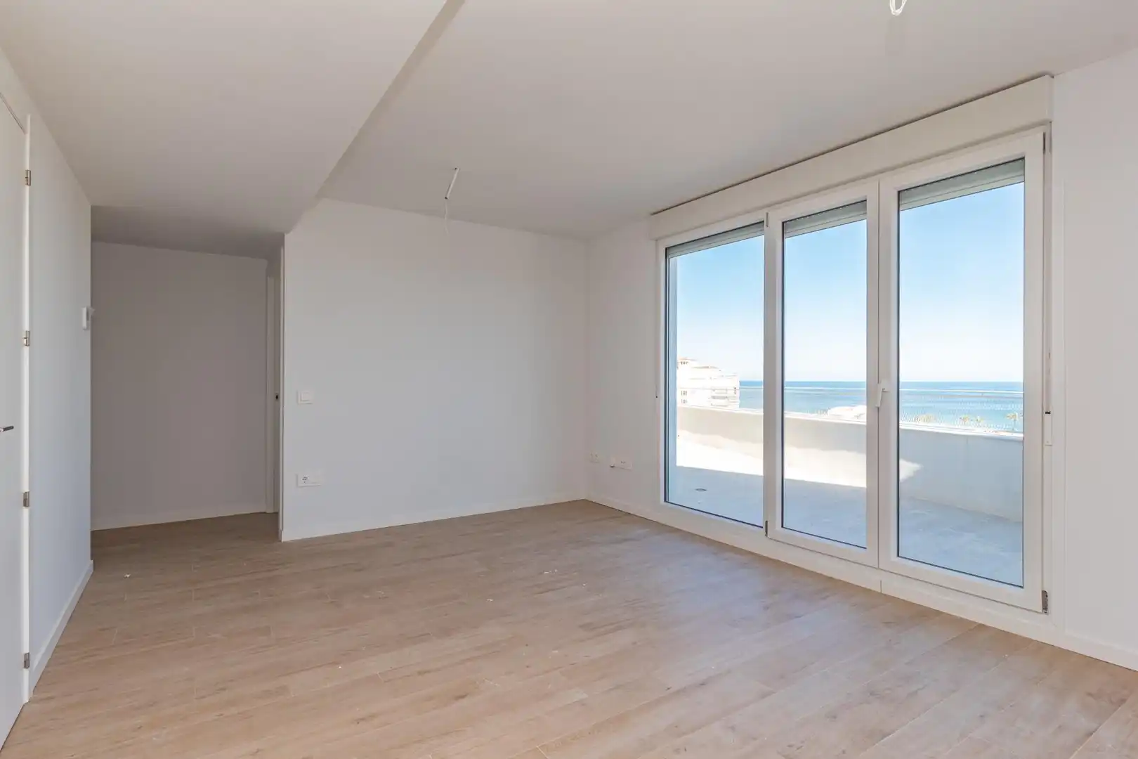 Sala de estar de Ático en venta en Peñíscola / Peníscola con Calefacción, Jardín privado y Terraza