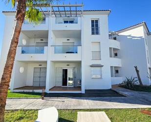 Exterior view of Planta baja for sale in Manilva  with Air Conditioner, Terrace and Swimming Pool