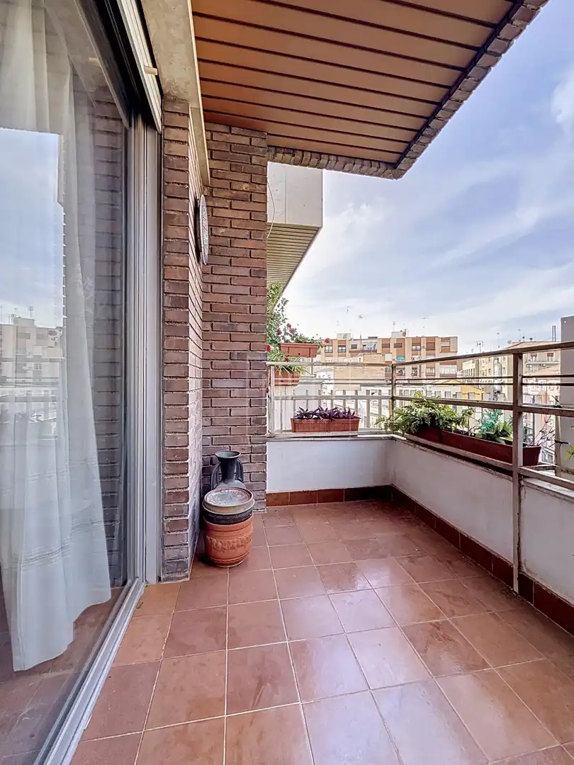 Balcony of Flat for sale in Granada  with Heating, Storage room and Balcony
