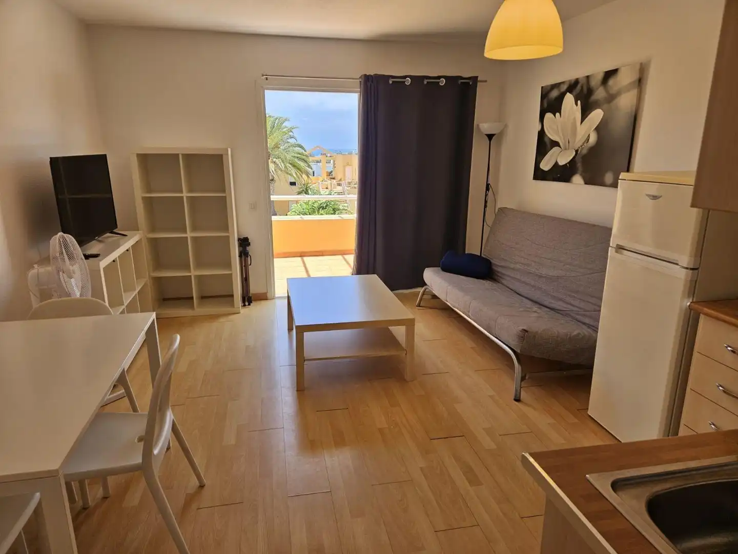Living room of Apartments for sale in Pájara  with Private garden, Terrace and Community pool