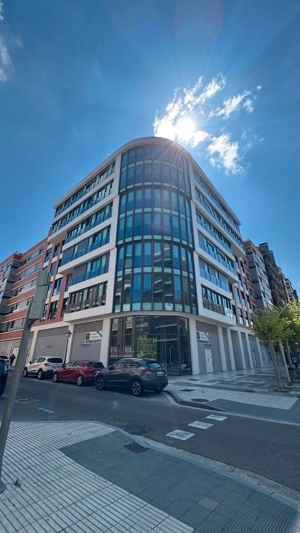 Exterior view of Flat for sale in Palencia Capital  with Heating, Parquet flooring and Storage room
