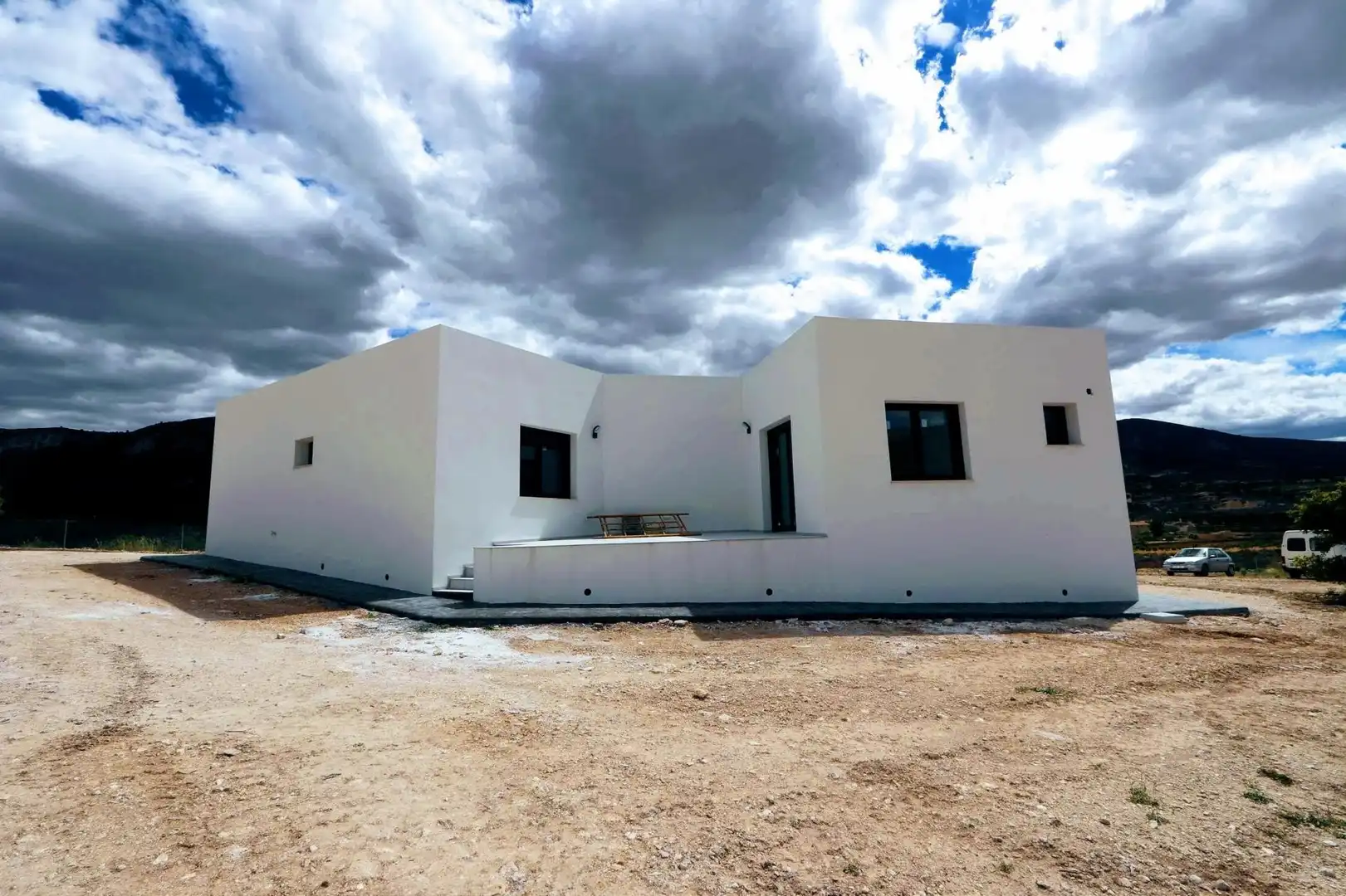 Vista exterior de Casa o chalet en venta en Aspe con Terraza