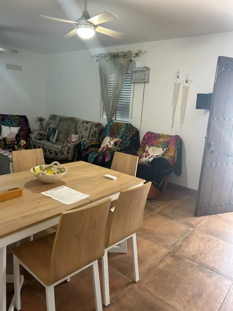 Esszimmer von Country house zur Miete in Vélez-Málaga mit Klimaanlage, Heizung und Terrasse