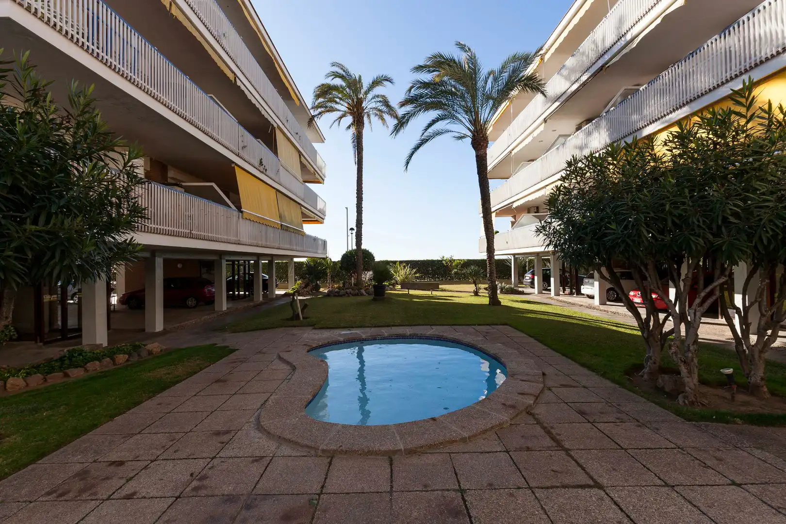Exterior view of Apartments for sale in Castelldefels  with Air Conditioner, Heating and Terrace