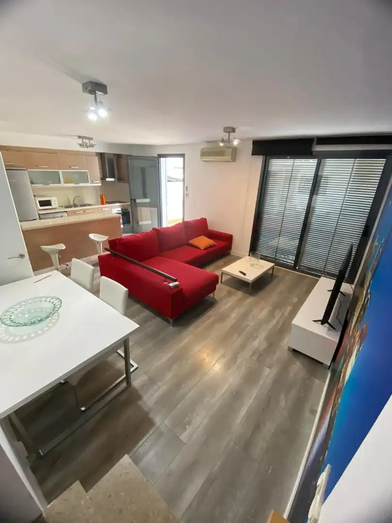 Living room of Detached homes for sale in Roda de Berà  with Air Conditioner, Parquet flooring and Terrace