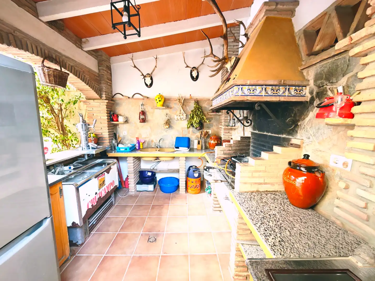 Cocina de Casa o chalet en venta en Alhaurín de la Torre con Aire acondicionado, Calefacción y Jardín privado
