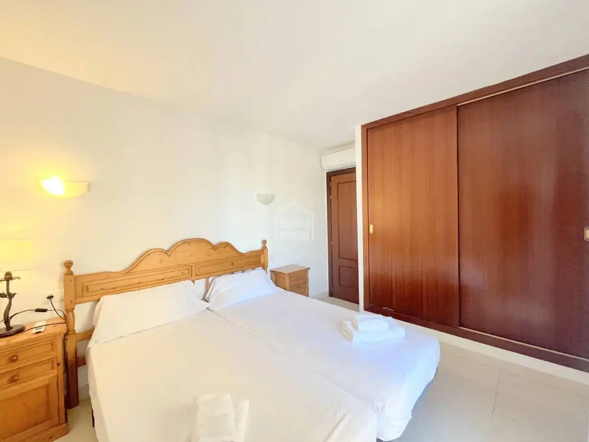 Schlafzimmer von Wohnungen zum Verkauf in Son Servera mit Privatgarten, Terrasse und Schwimmbad