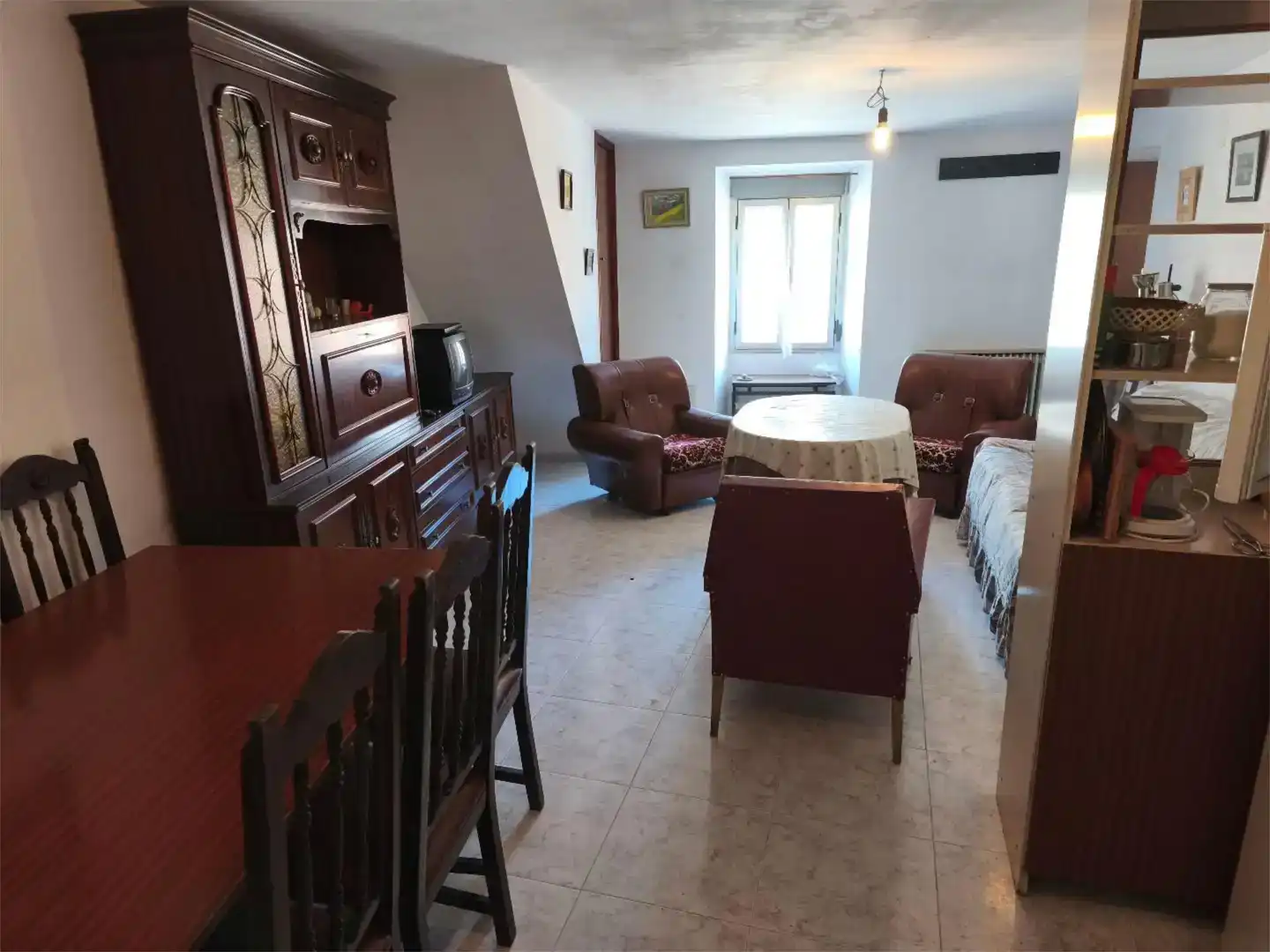 Sala d'estar de Finca rústica en venda en Yecla de Yeltes amb Moblat