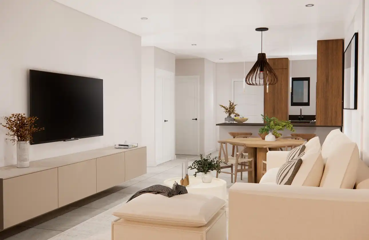 Sala de estar de Ático en venta en Rojales con Aire acondicionado, Calefacción y Terraza