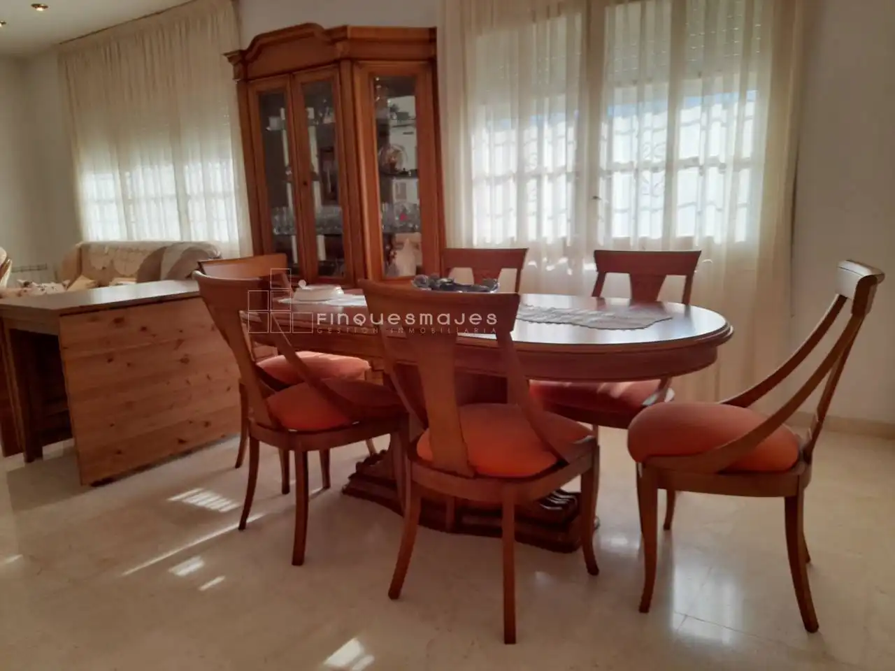 Dining room of Country homes for sale in Sentmenat  with Air Conditioner, Heating and Private garden