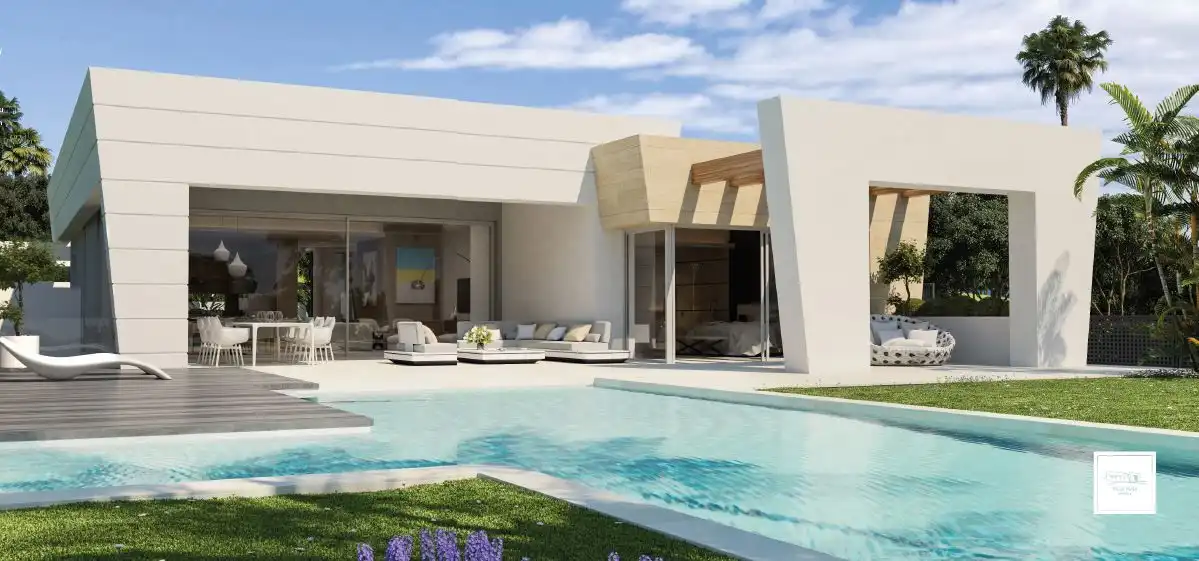 Casa amb piscina en venda a Milla de Oro