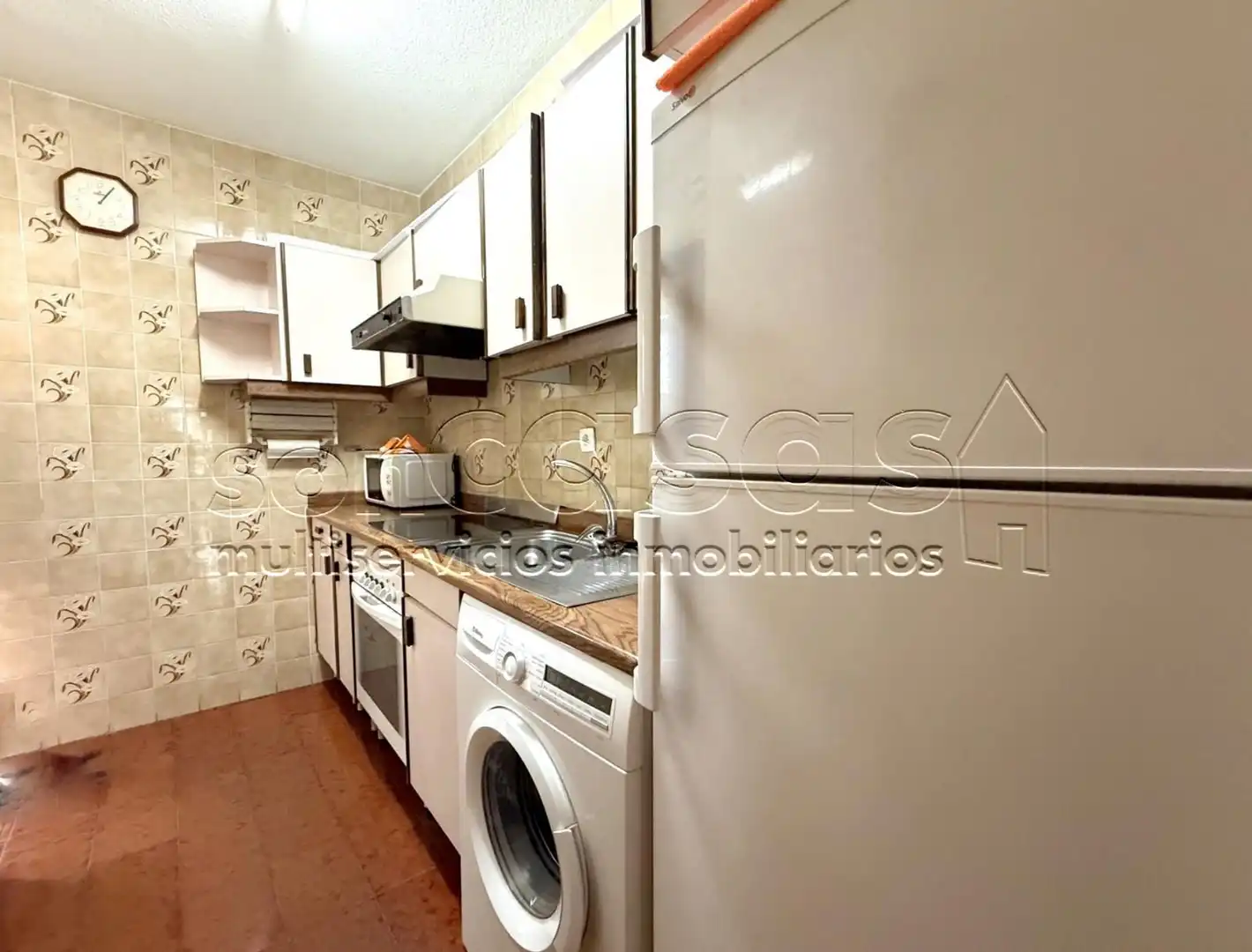 Cocina de Piso en venta en Madrid con Calefacción, Parquet y Terraza