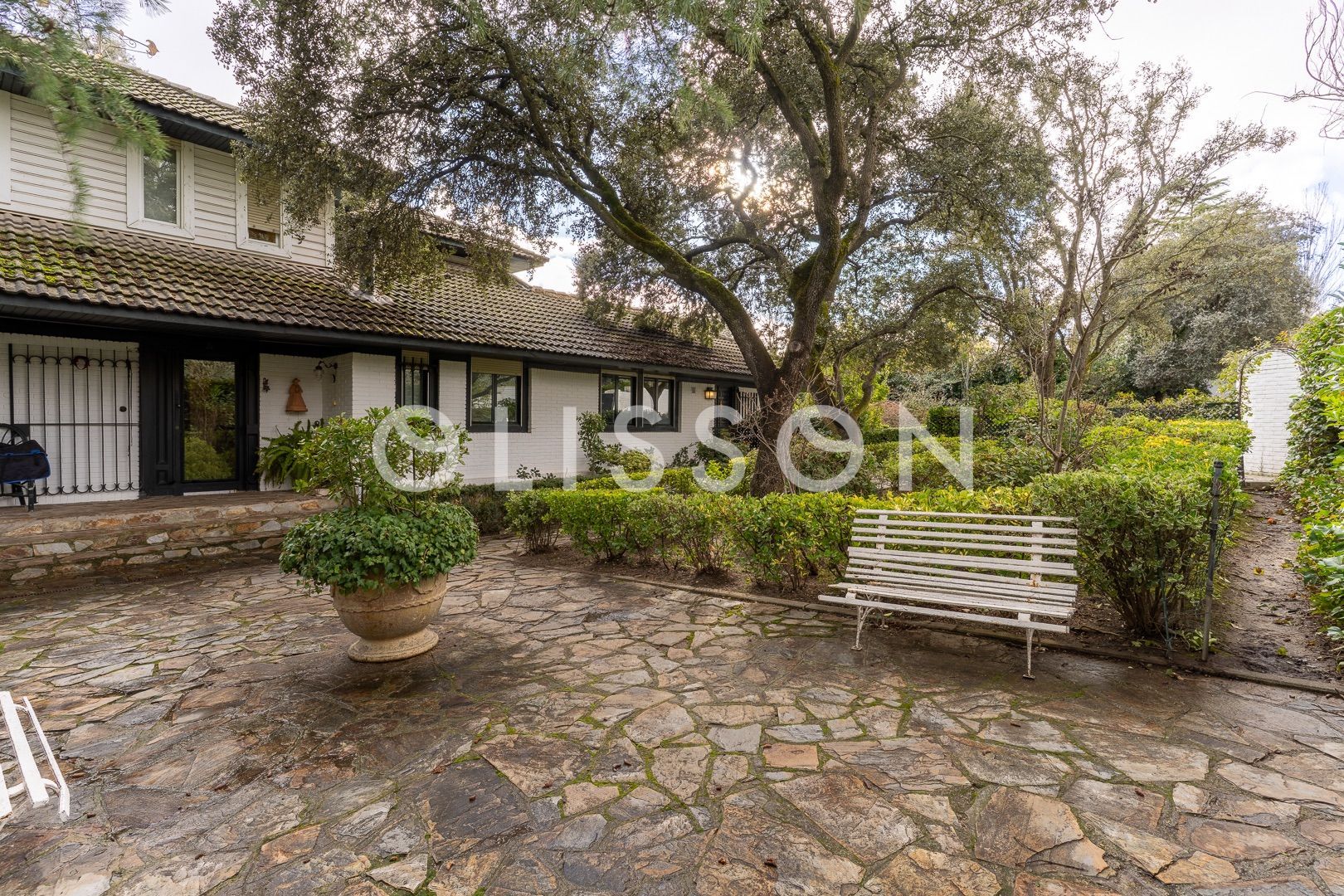 Jardí de Casa o xalet en venda en La Moraleja amb Calefacció, Jardí privat i Terrassa