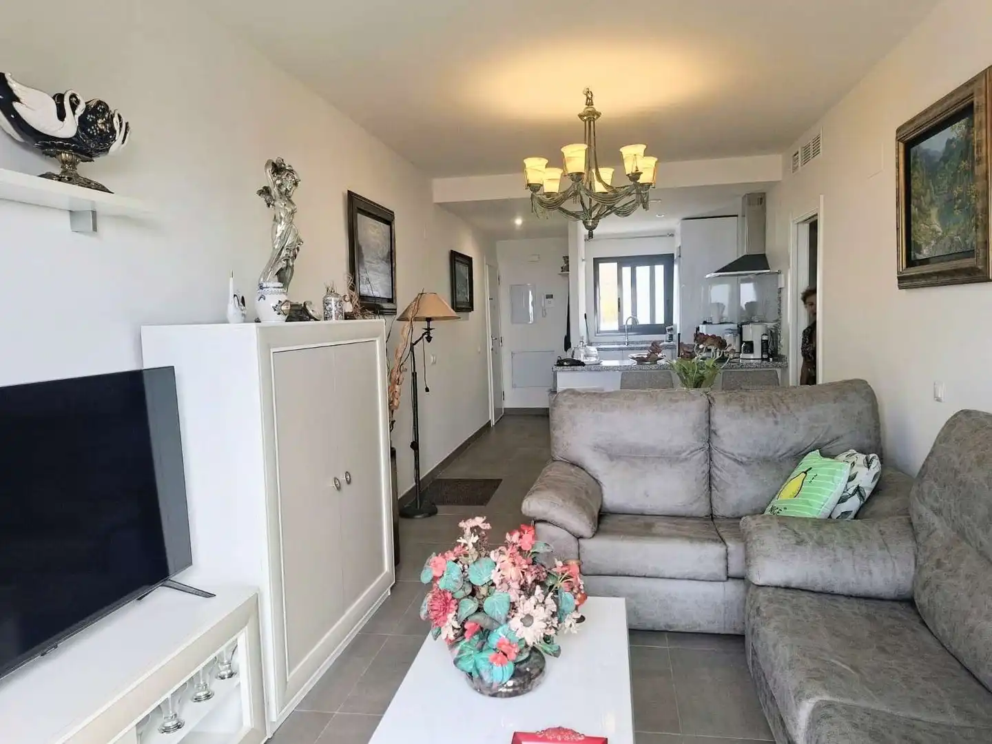 Living room of Flat for rent in Algarrobo Costa