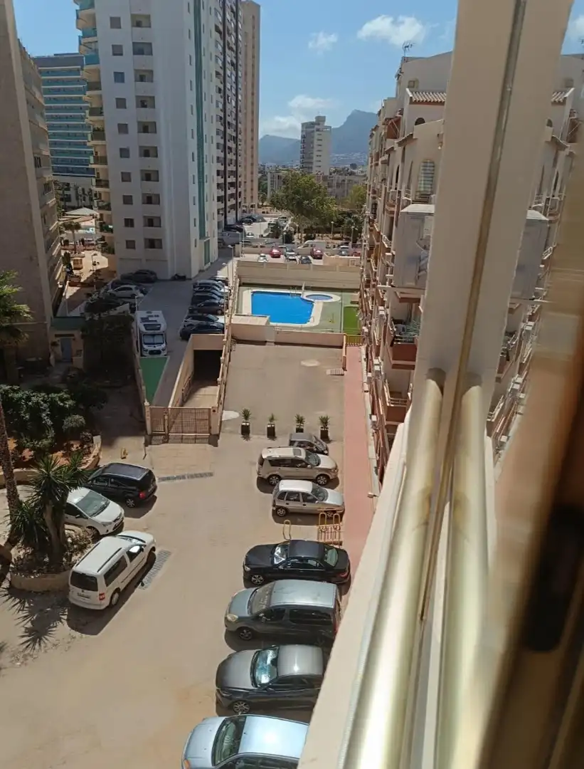 Vista exterior de Apartament en venda en Calpe / Calp amb Aire condicionat, Terrassa i Moblat