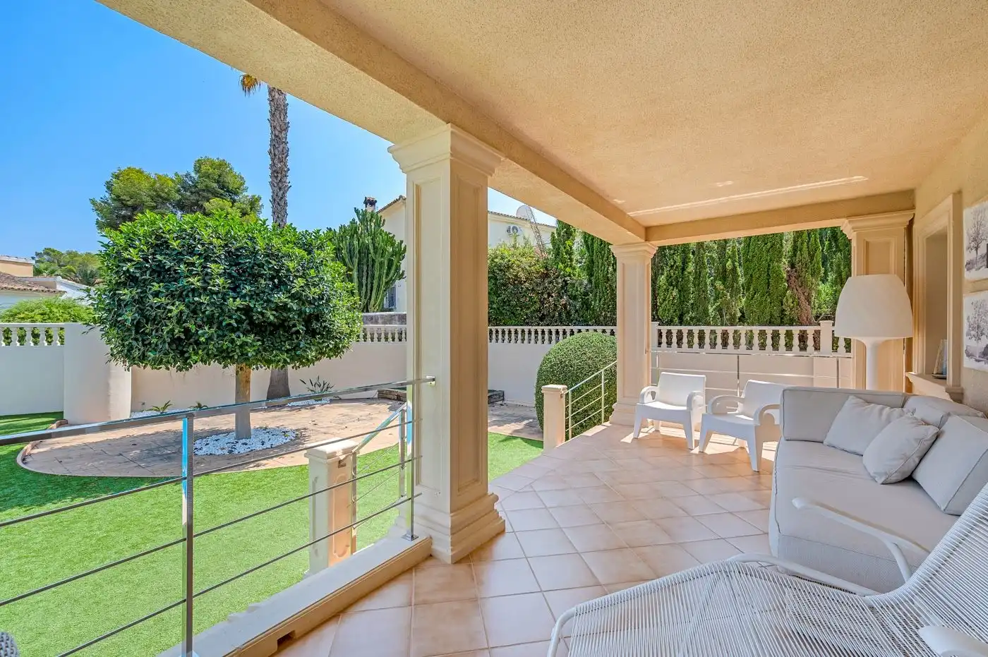 Terraza de Casa o chalet en venta en Benissa con Jardín privado, Terraza y Trastero
