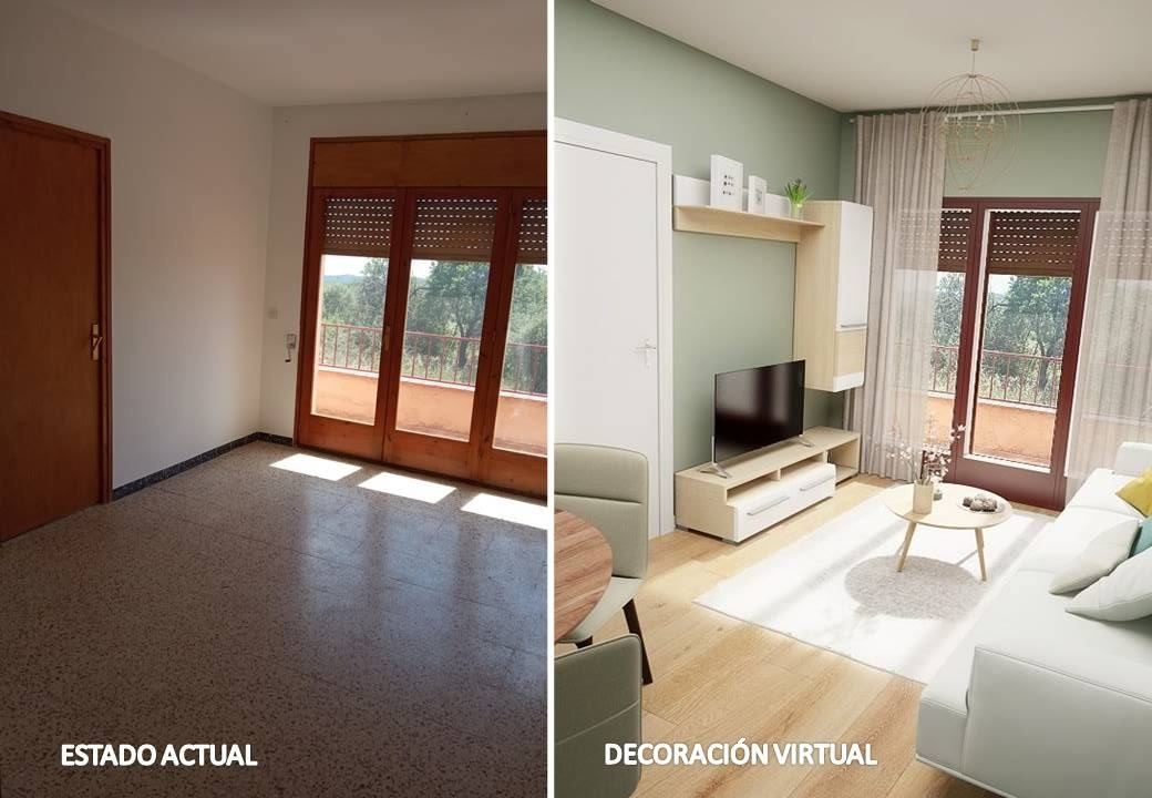 Living room of Single-family semi-detached for sale in El Bruc  with Storage room and Balcony