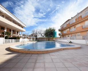 Vista exterior de Dúplex en venda en Puçol amb Aire condicionat, Terrassa i Piscina