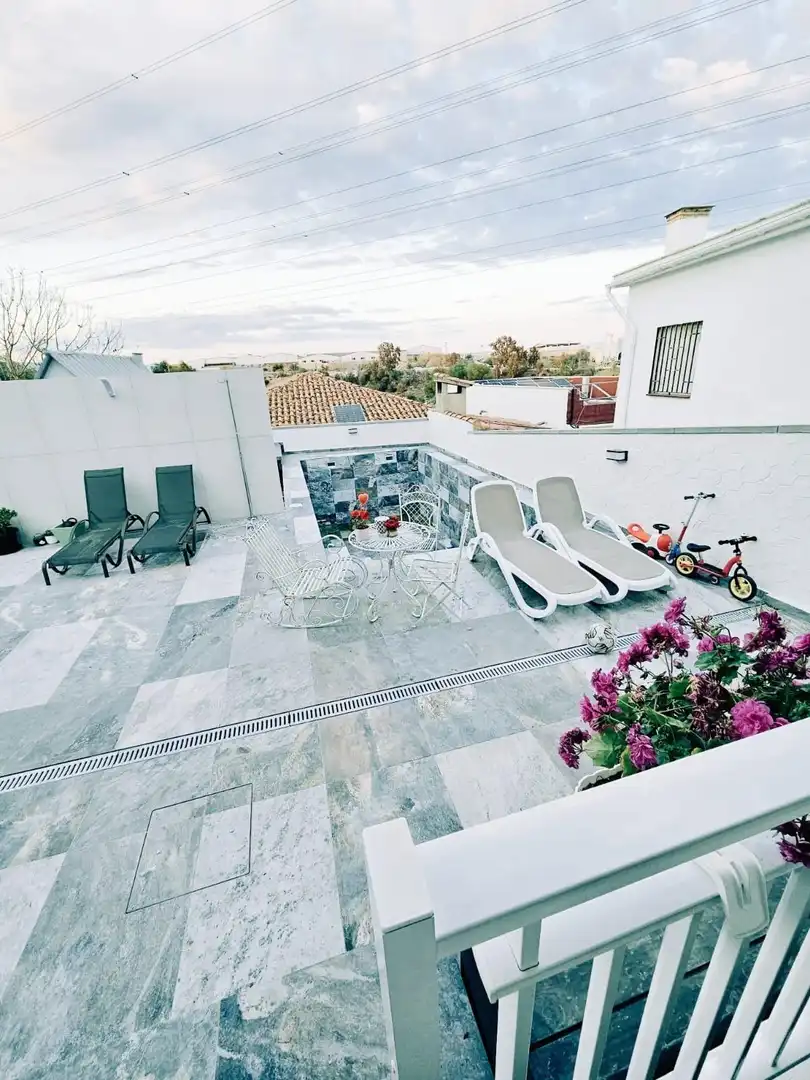 Terraza de Finca rústica en venta en Almazora / Almassora con Jardín privado, Terraza y Trastero