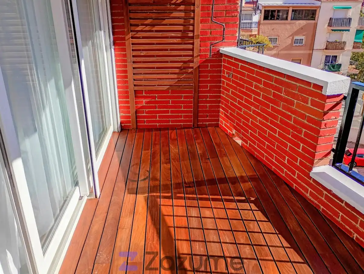 Terrasse von Wohnungen zur Miete in Barcelona mit Klimaanlage, Heizung und Parkett