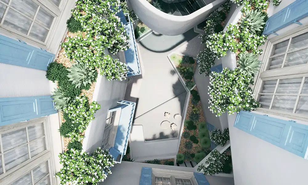Terraza de Apartamento en venta en Marbella con Aire acondicionado, Calefacción y Jardín privado