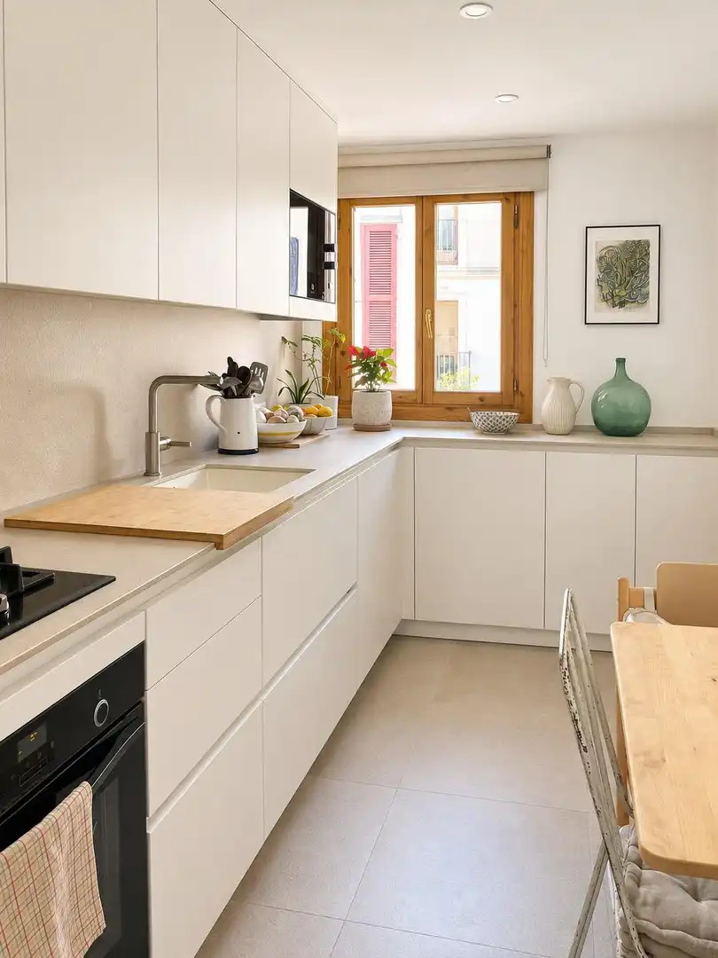 Kitchen of Attic for rent in  Palma de Mallorca  with Air Conditioner