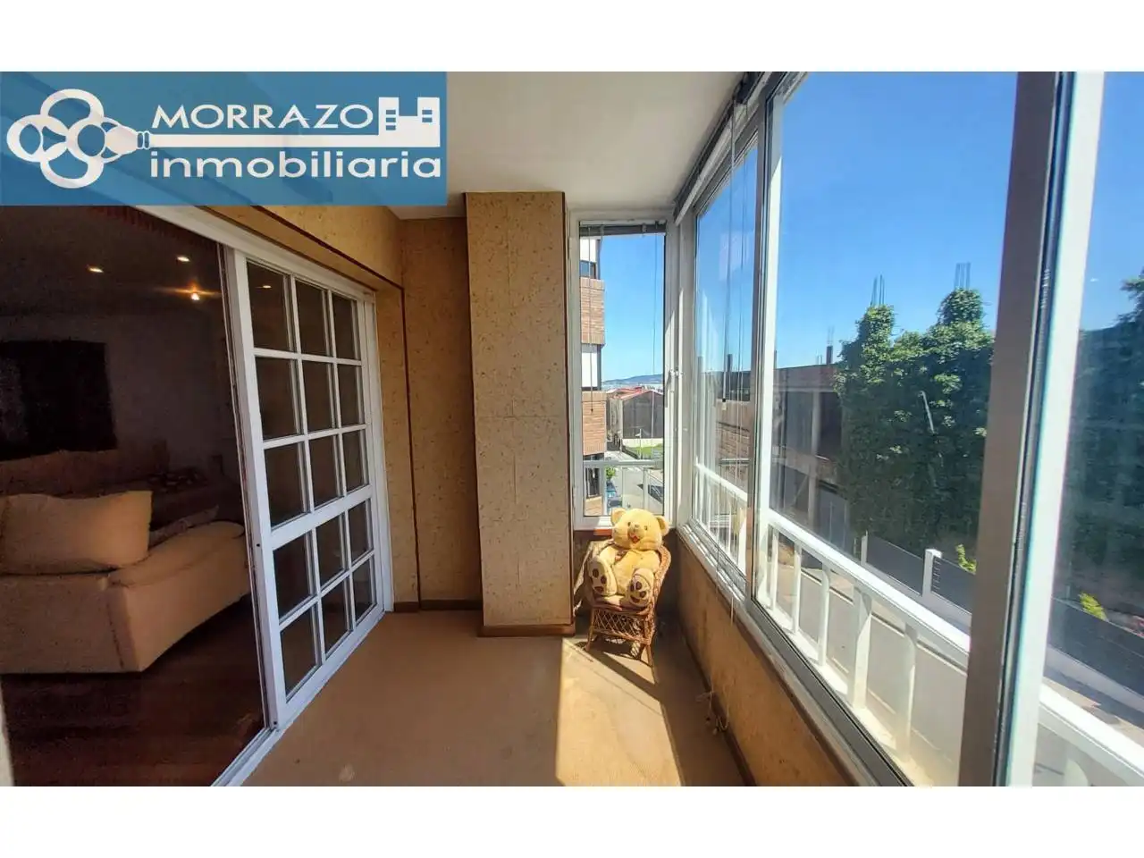 Exterior view of Flat for sale in Bueu  with Heating, Parquet flooring and Terrace