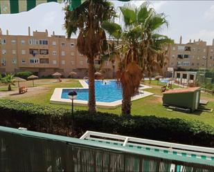 Piscina de Pis de lloguer en Málaga Capital amb Aire condicionat i Terrassa