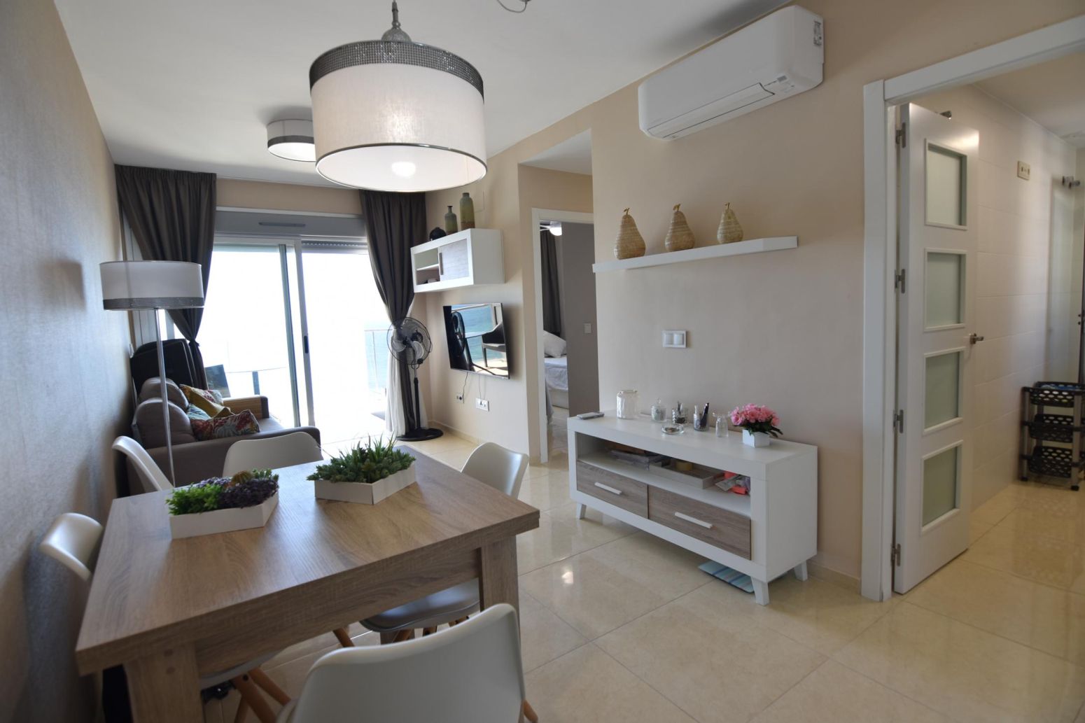 Living room of Flat for sale in Oropesa del Mar / Orpesa  with Air Conditioner, Heating and Private garden