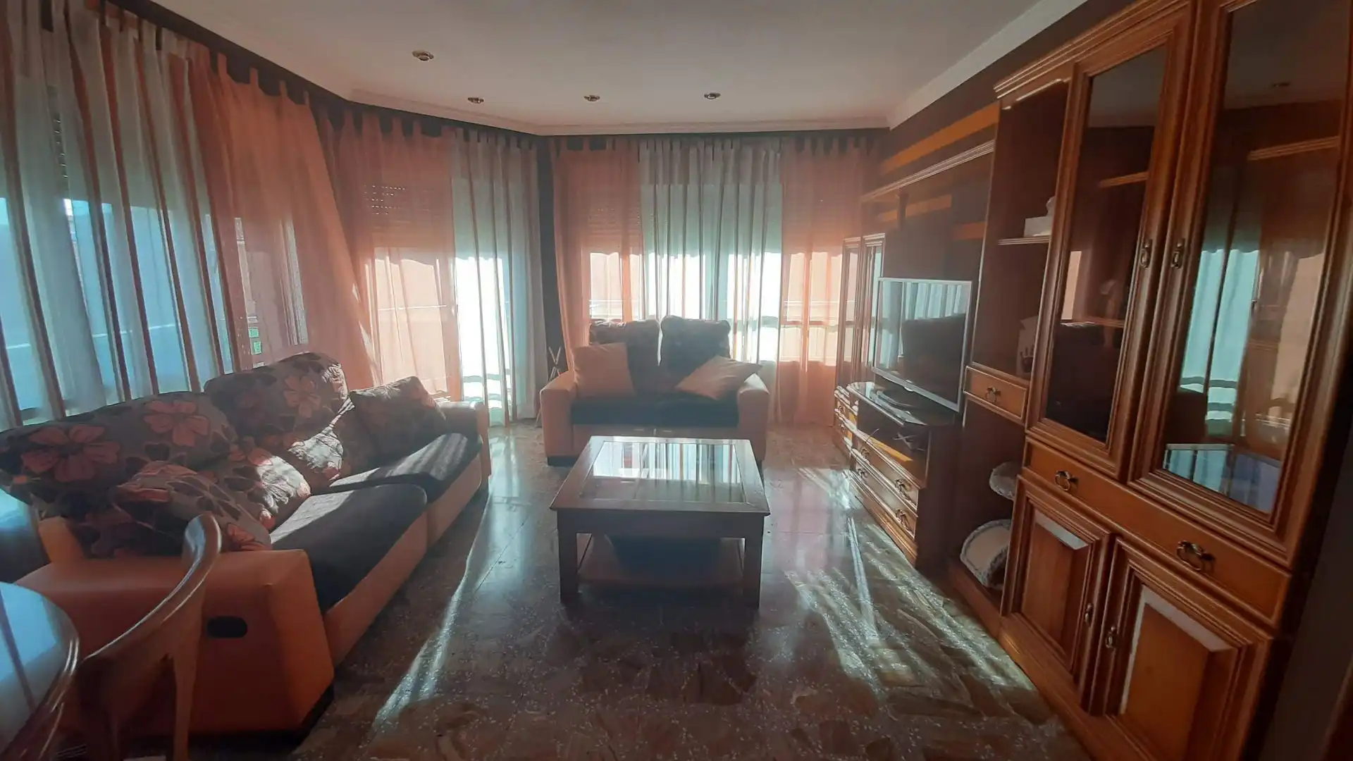 Sala d'estar de Pis en venda en Murcia amb Aire condicionat, Calefacció i Terrassa